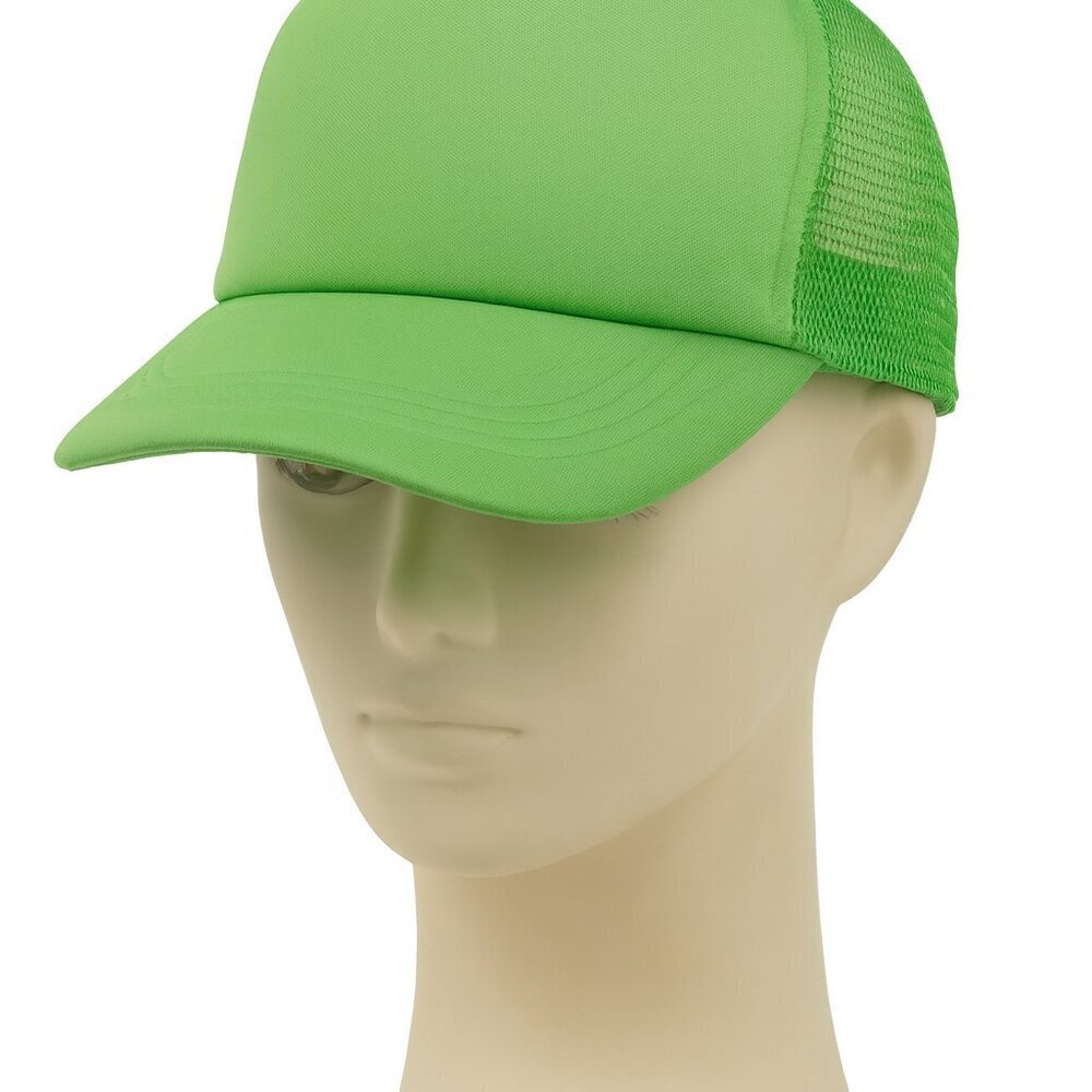 NWT Classic Kelly Green Foam Mesh Trucker Hat Snapback